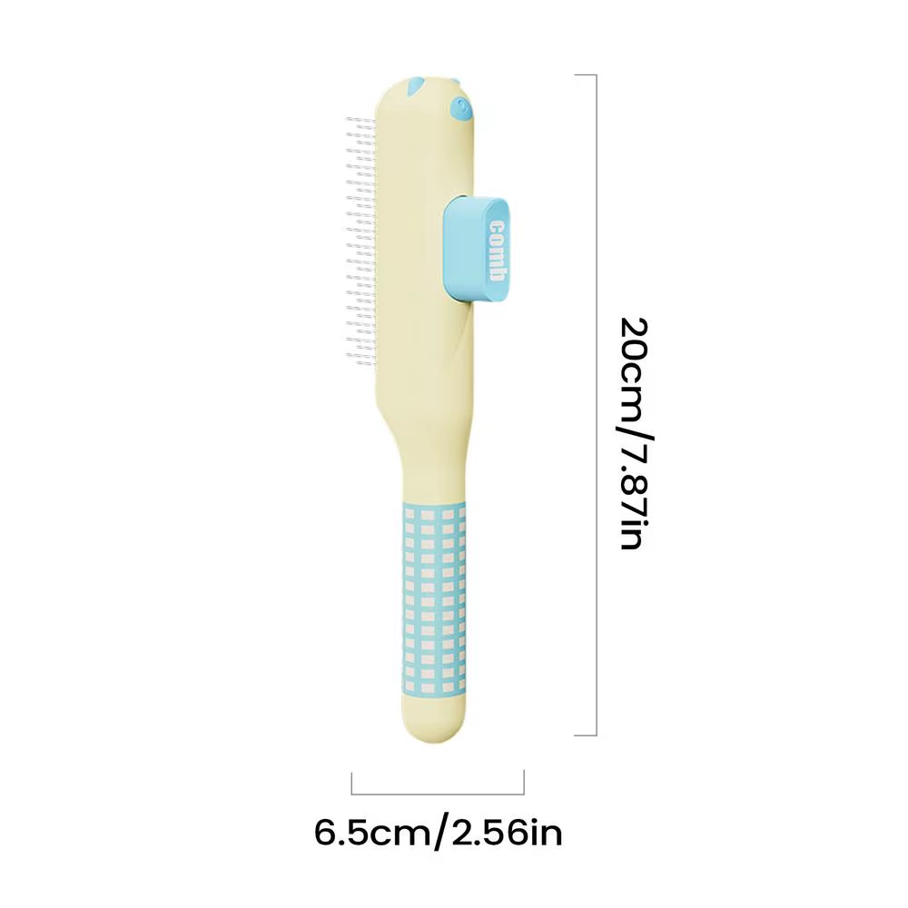 Self-Cleaning Pet Grooming Brush