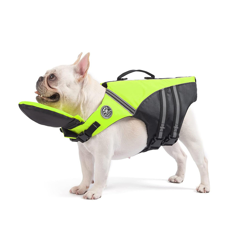 High-Buoyancy Reflective Dog Life Jacket with Rescue Handle