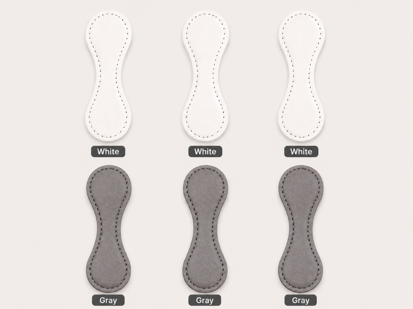 Premium Magnetic PU Leather Clothing Clips