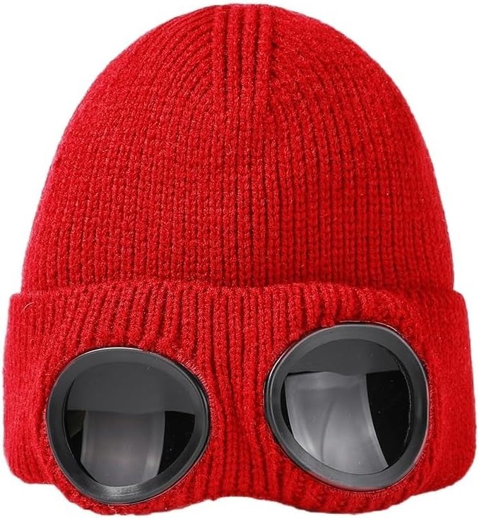 Knitted Goggle Beanie