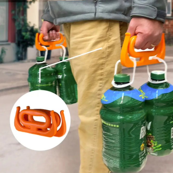 Multipurpose Heavy-Duty Shopping Bag Holder – Labor-Saving Carry Handle for Multiple Bags