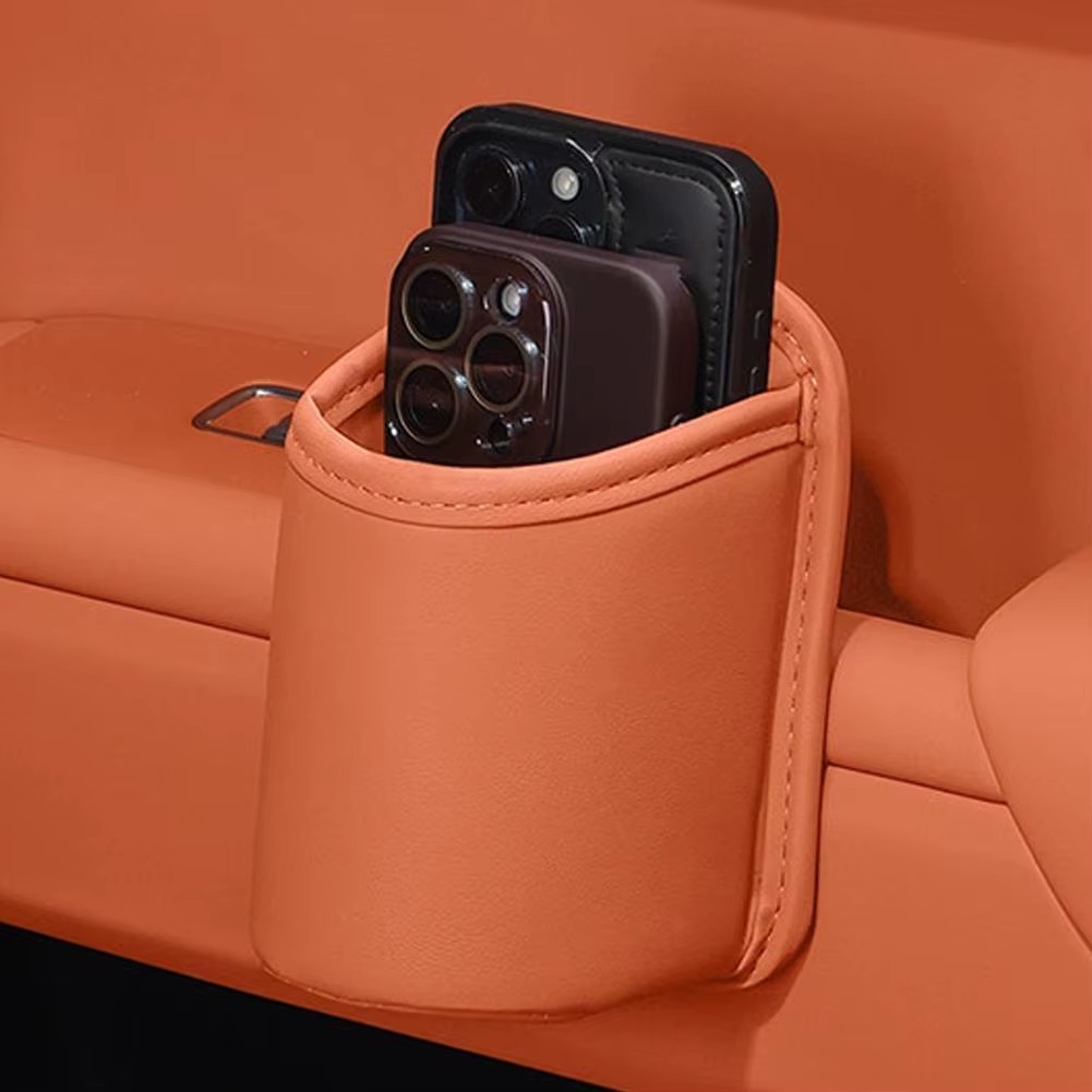 niversal Clip-On Car Cup Holder & Storage Organizer