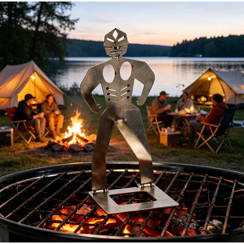 💪 Funny Muscle Man Sausage Grill