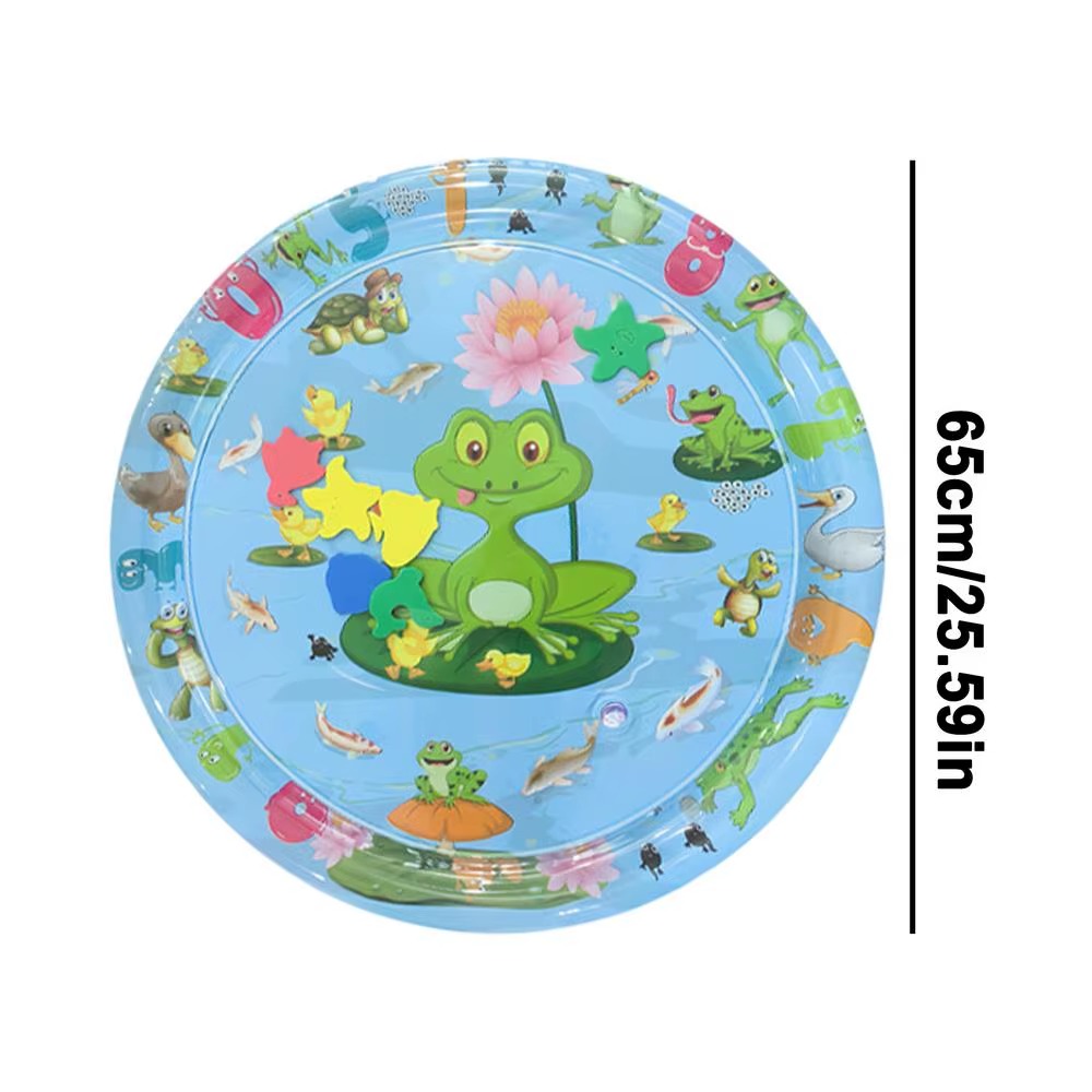 Cooling Water Sensory Mat for Cats – Inflatable Interactive Pet Play Mat with Pump