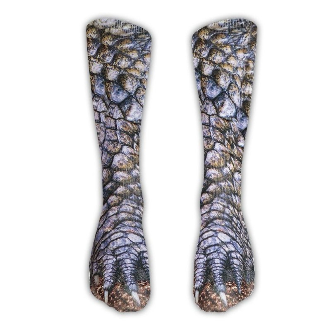 Funny 3D Animal Paw Print Socks – Realistic Cat, Dog & Tiger Novelty Socks