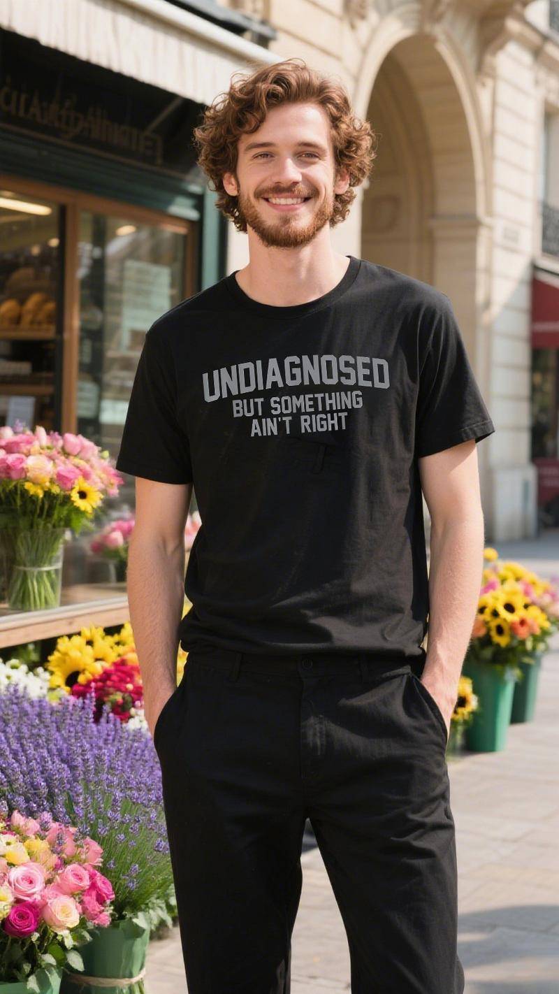 'Undiagnosed But Something Ain't Right' Humor T-Shirt