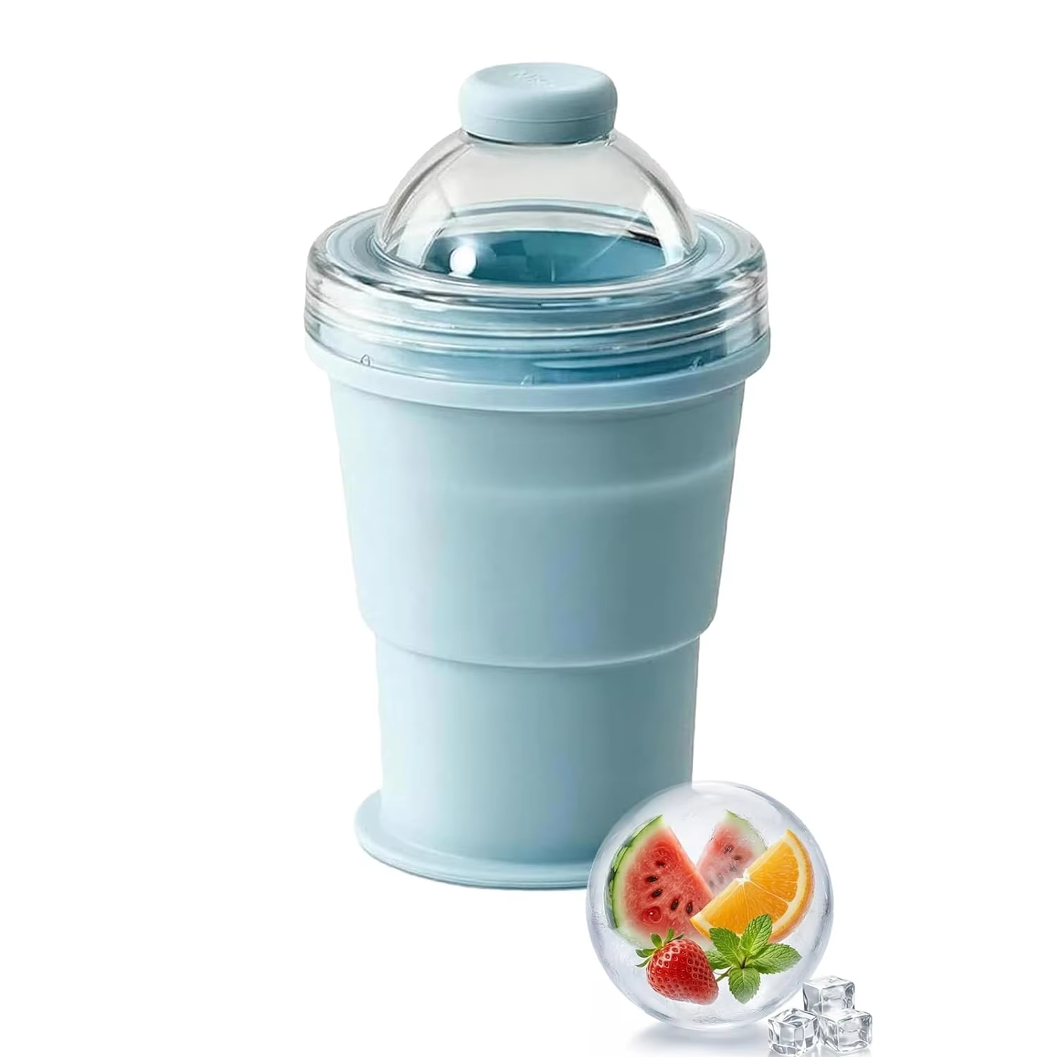 🧊 2-in-1 Ice Ball Maker & Cup