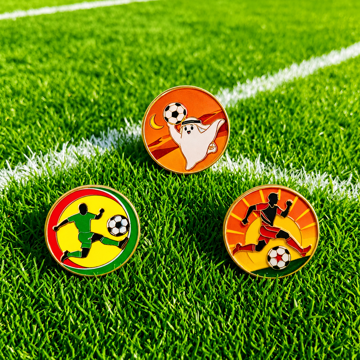 🏆⚽ 2026 World Cup Soccer Fan Collectible Pin Badge