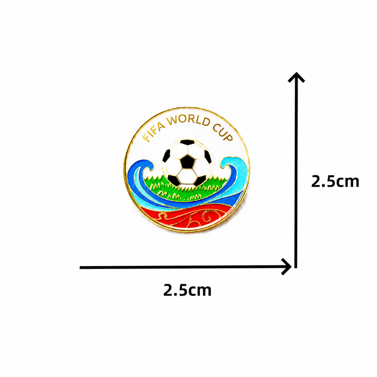 🏆⚽ 2026 World Cup Soccer Fan Collectible Pin Badge
