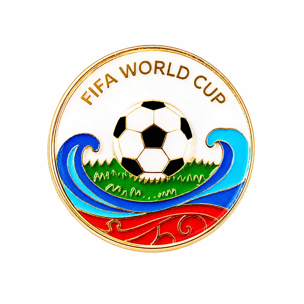 🏆⚽ 2026 World Cup Soccer Fan Collectible Pin Badge