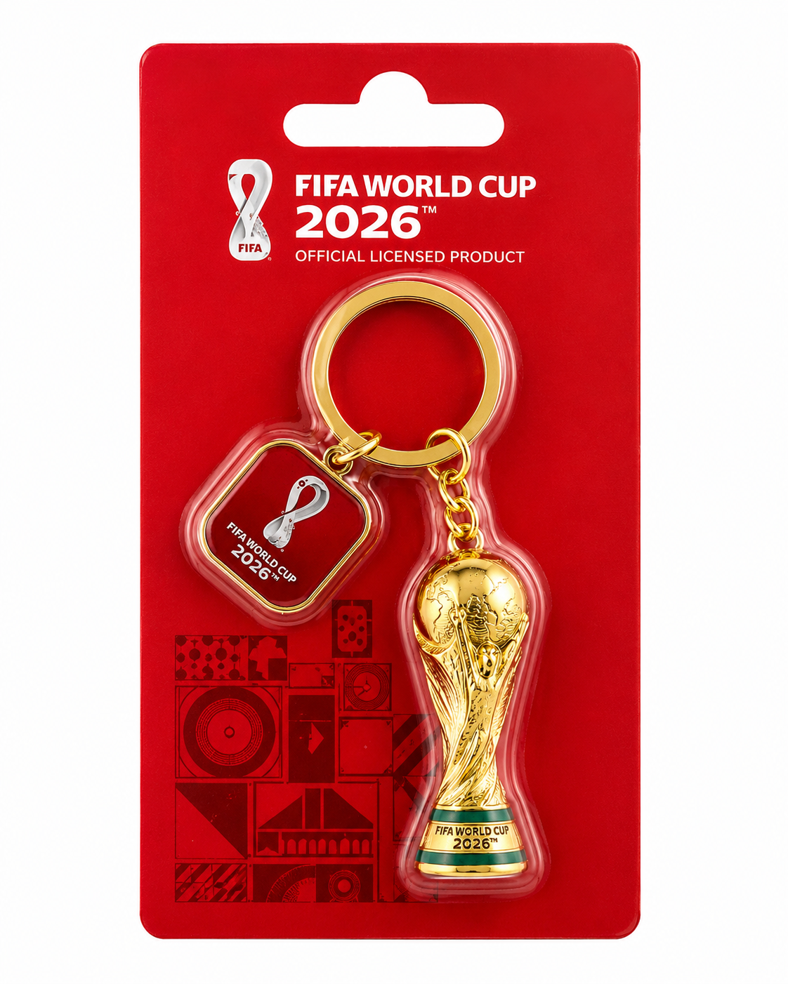 2026 World Cup Trophy Keychain