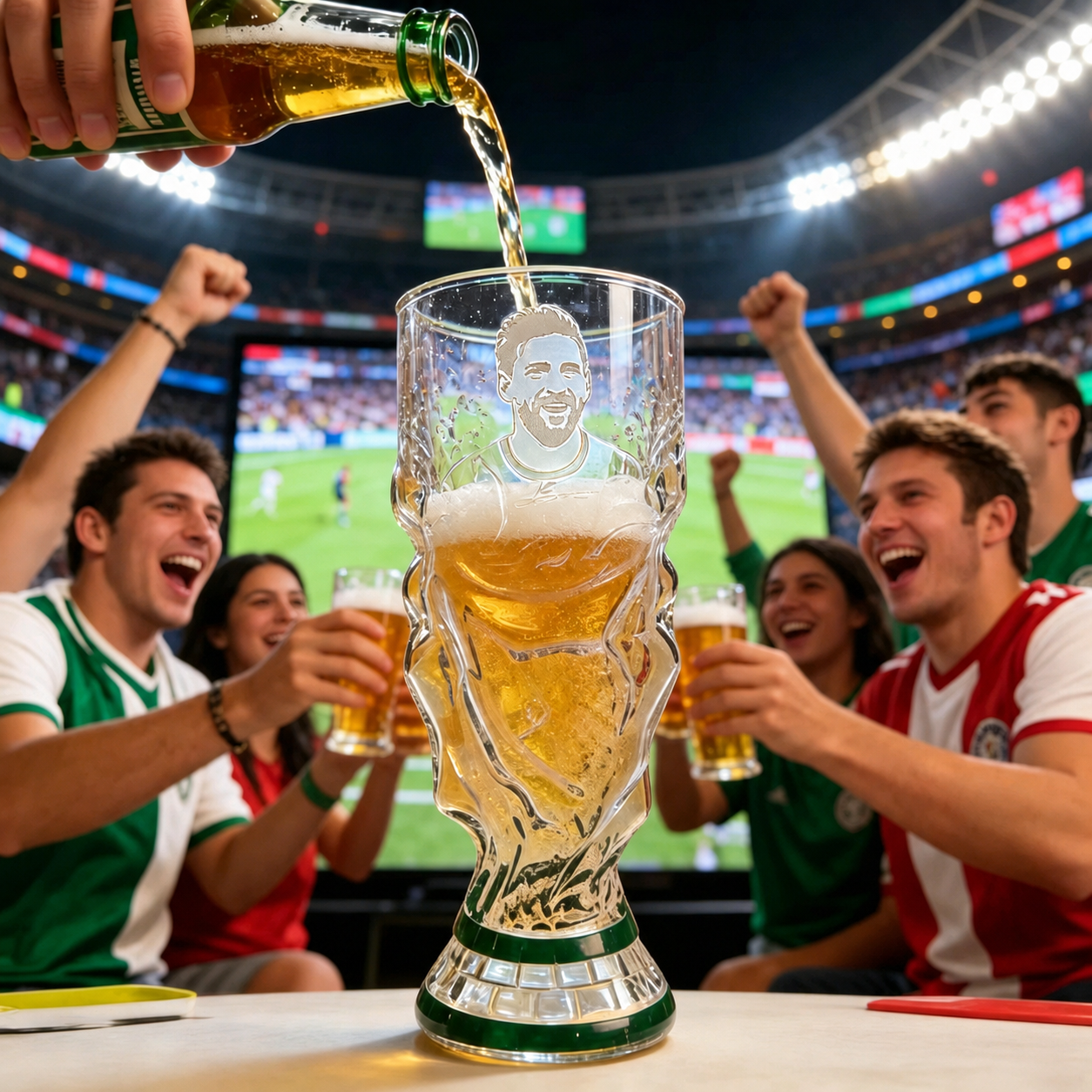 🏆Hercules Football Glass🍻