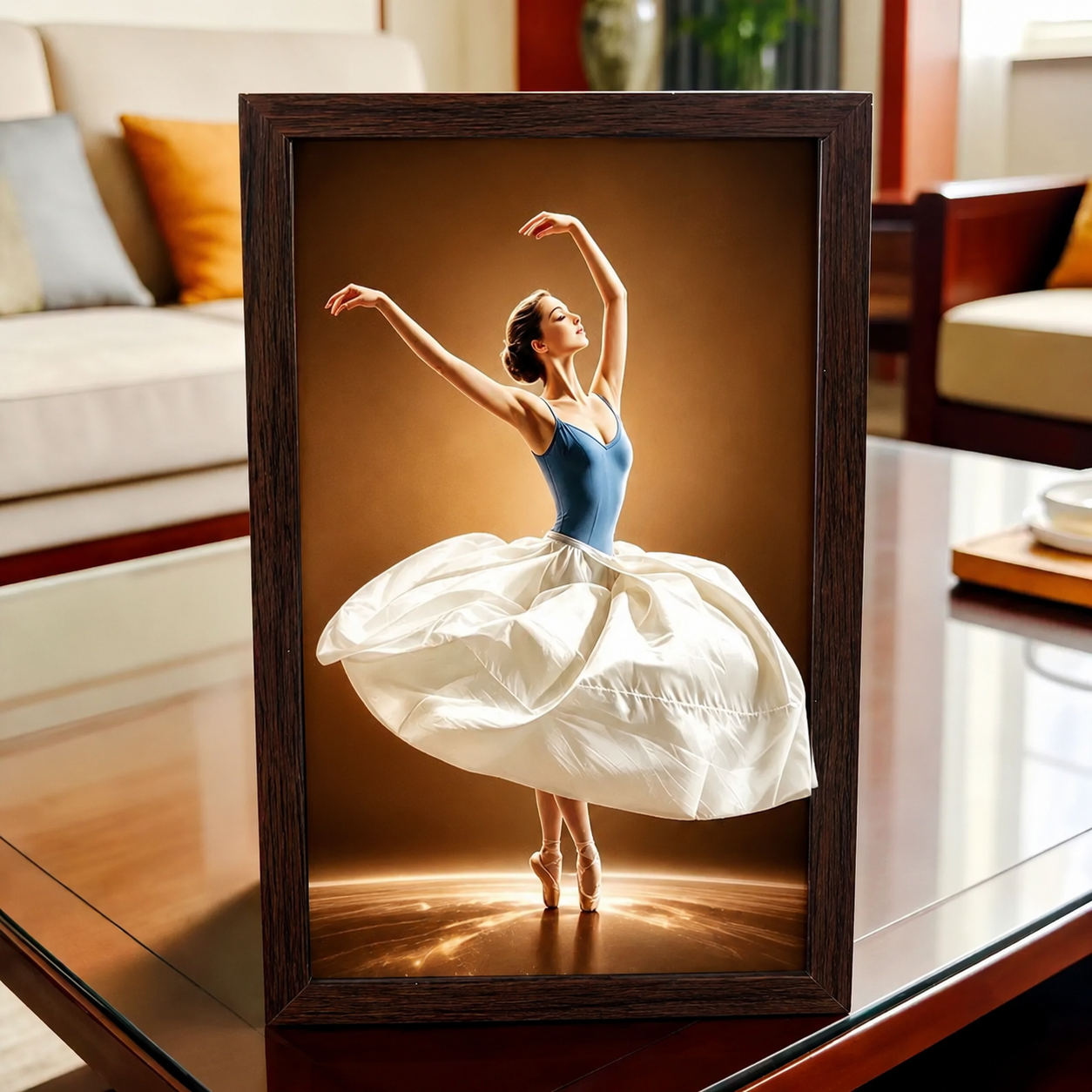 🩰 Ballerina Decorative Tissue Box