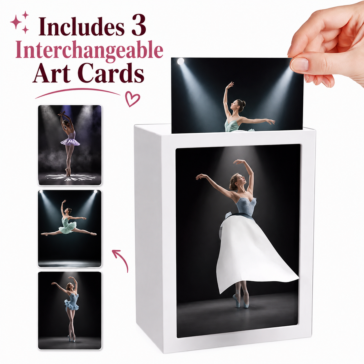 [Copy]🩰 Ballerina Decorative Tissue Box