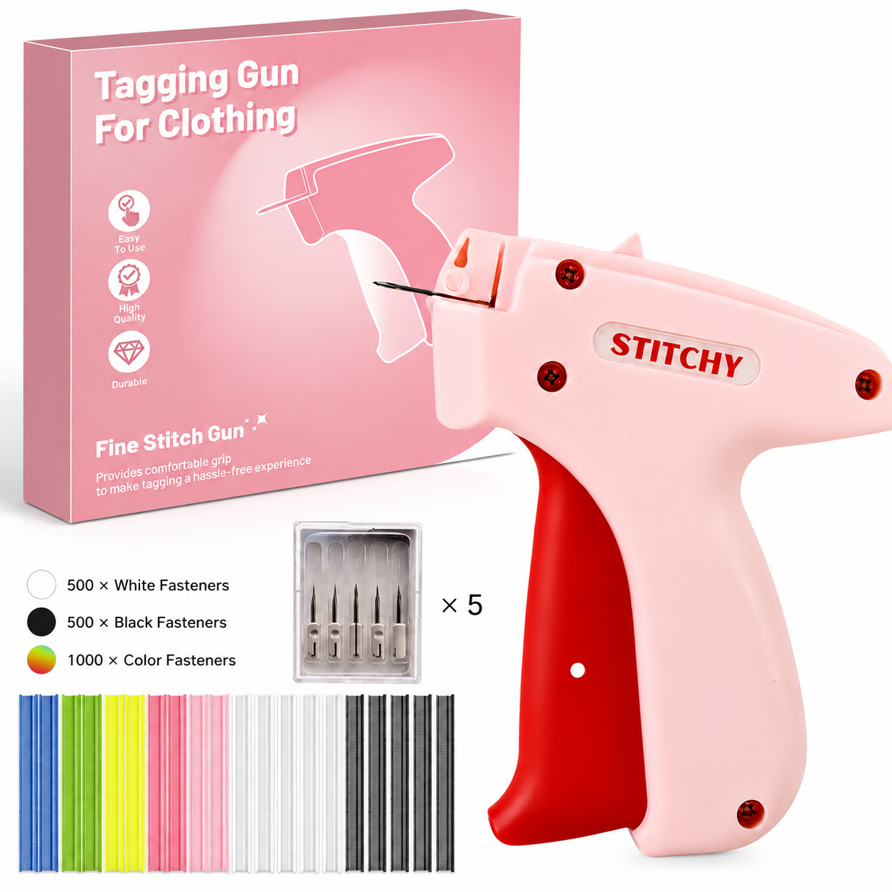 Mini Fine Stitch Tool – Quick Clothing Fixer & Hemming Tool