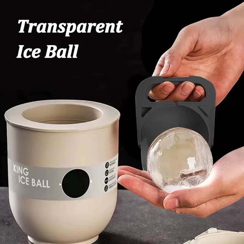 🧊 Crystal Clear Ice Ball Maker Mold