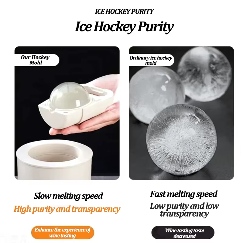 🧊 Crystal Clear Ice Ball Maker Mold