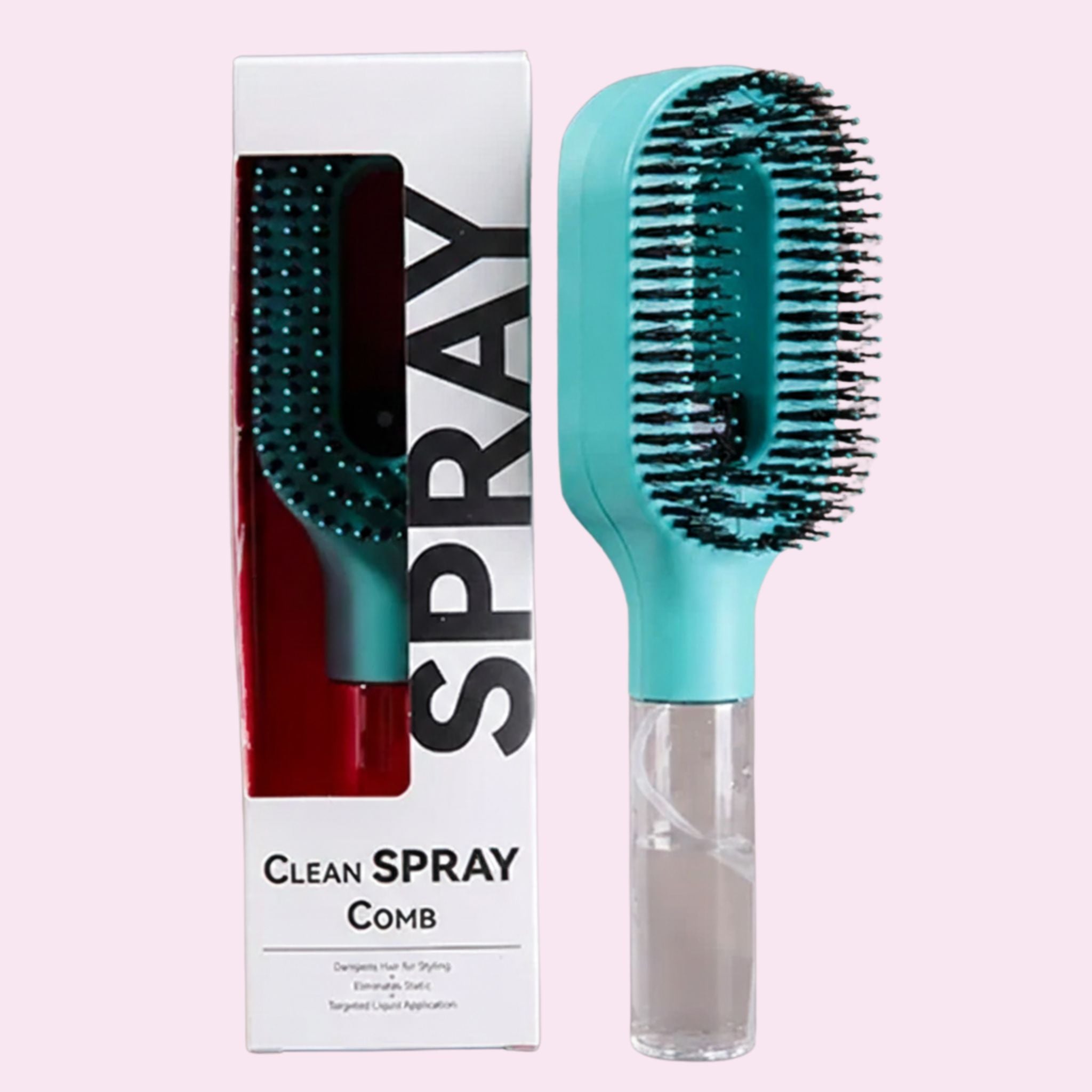 2 in 1 Sprayer Comb Detangling  Hair brush