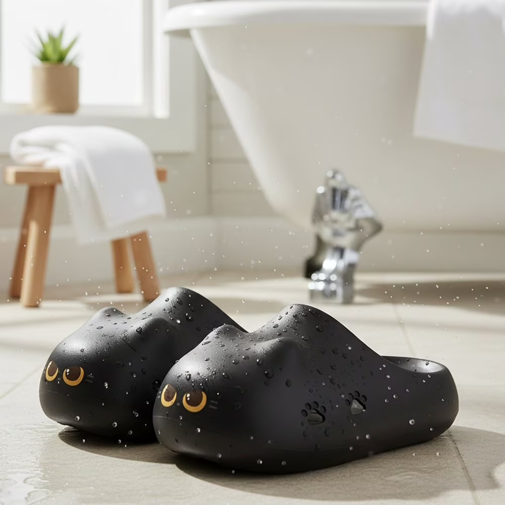 Kawaii Cat Paw Slippers 
