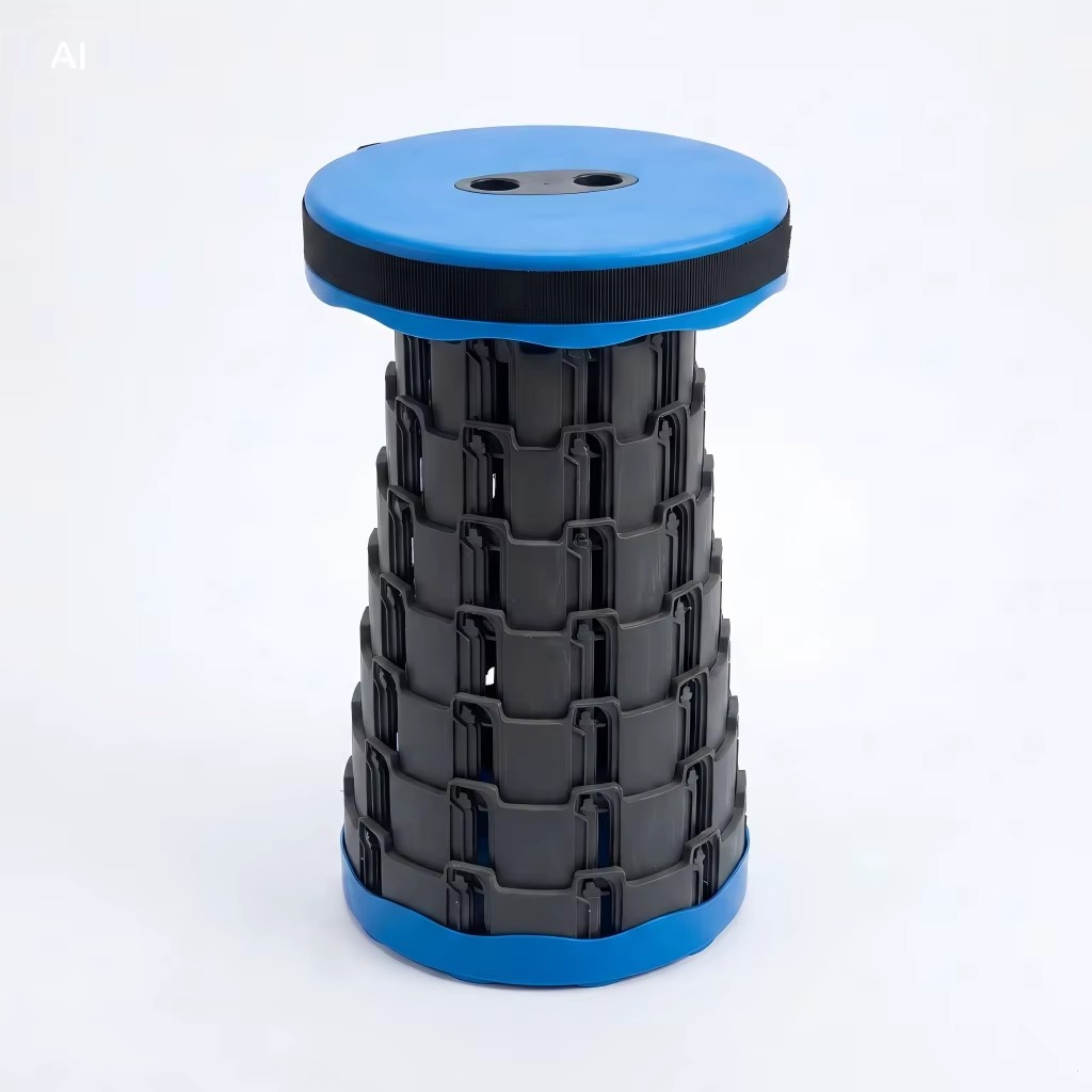 Portable Telescopic Folding Stool