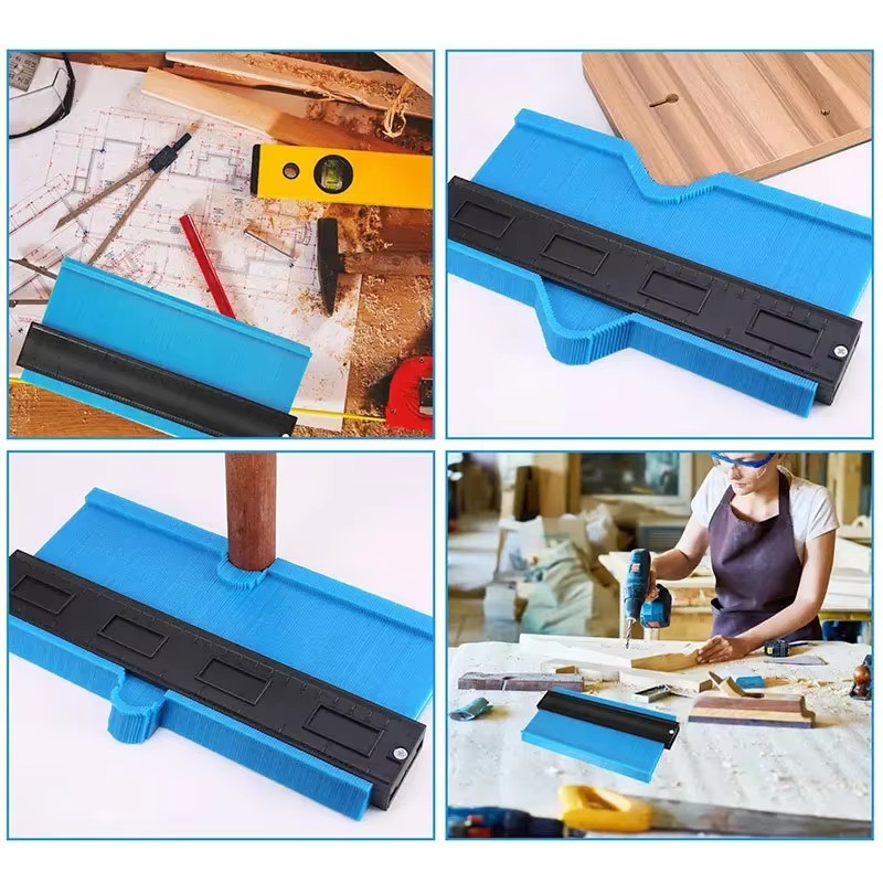 10-Inch Profile Contour Gauge – Shape Duplicator for Woodworking, Tiling & DIY