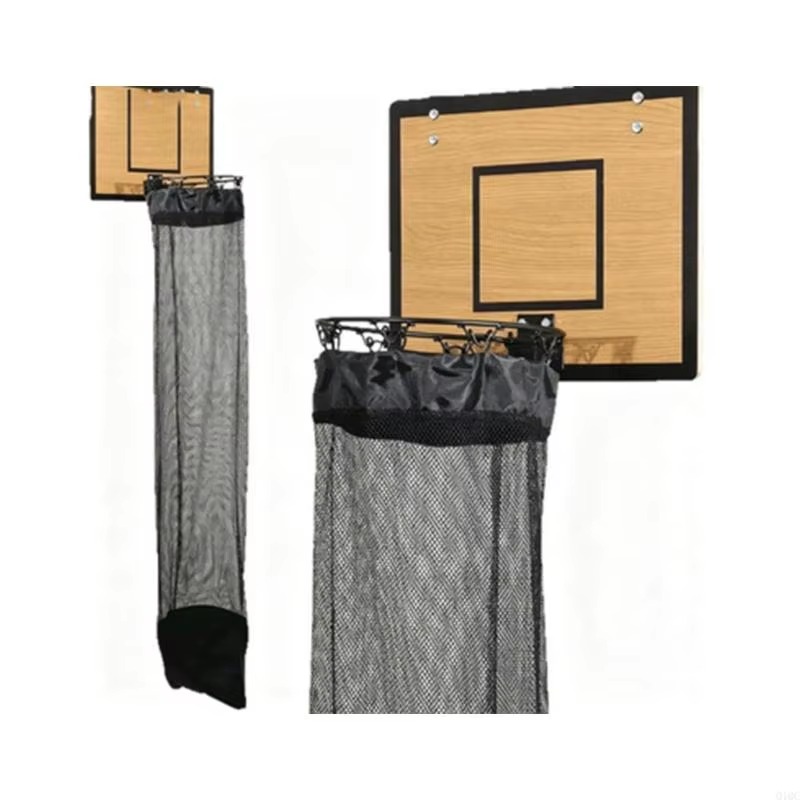Over-the-Door Basketball Hoop Laundry Hamper