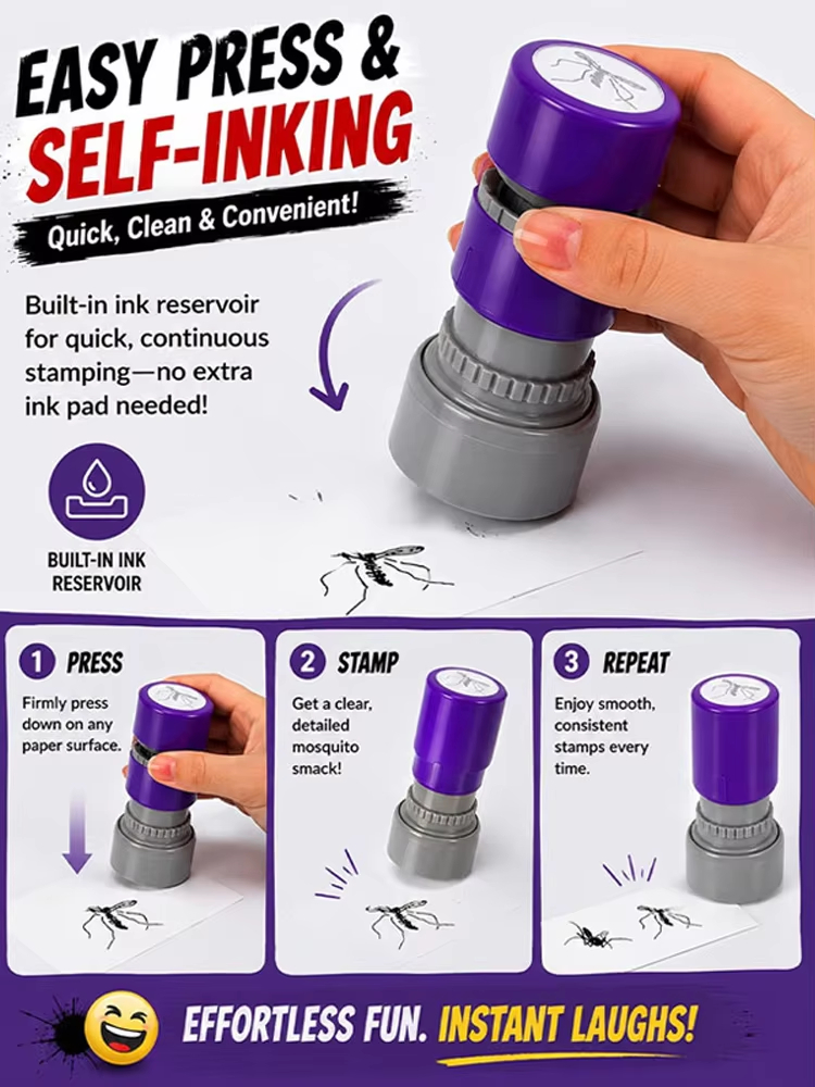 Fake Mosquito Bite Stamp Kit