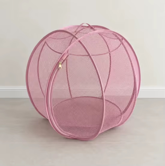 🐱🌍 360° Panoramic Rolling Cat Playpen Ball – Foldable Mesh Outdoor Pet Enclosure