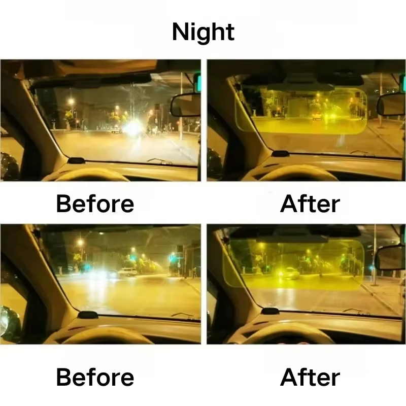 🚗 Dual-Purpose Car Sun Visor Extender – Day & Night Anti-Glare Shield