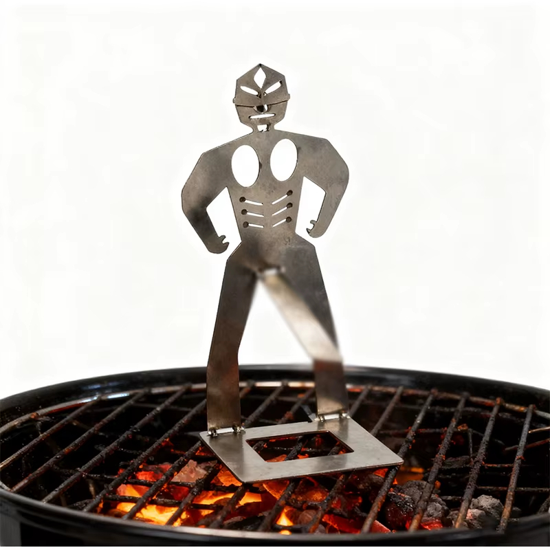 💪 Funny Muscle Man Sausage Grill