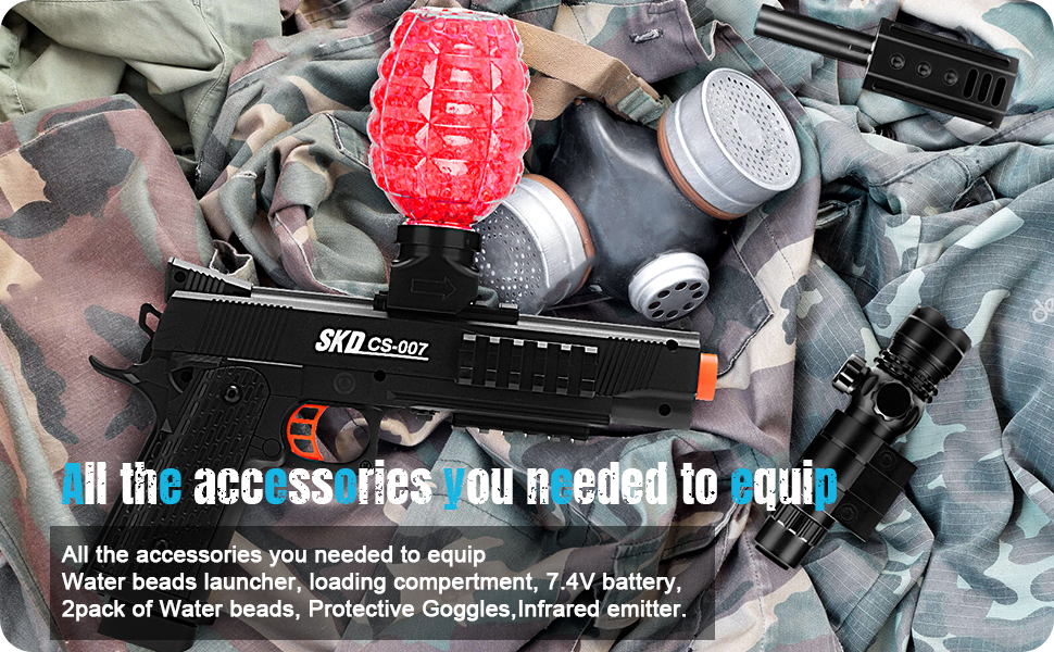 Electric Gel Water Ball Blaster Toy