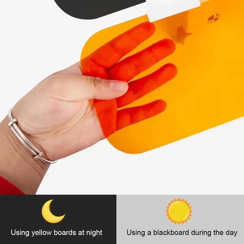 🚗 Dual-Purpose Car Sun Visor Extender – Day & Night Anti-Glare Shield