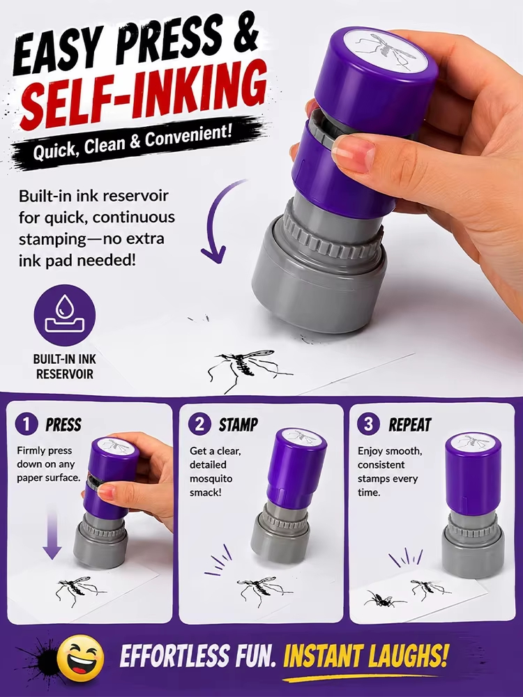 Fake Mosquito Bite Stamp Kit