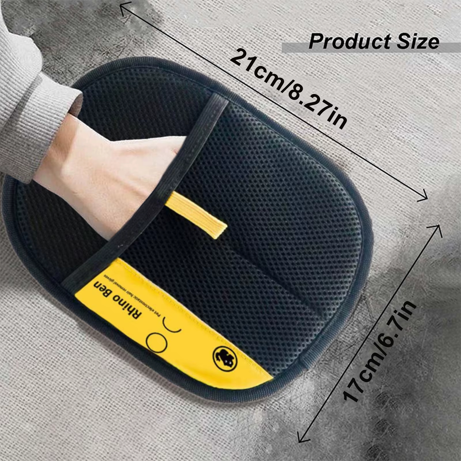 Pet Hair Remover Electrostatic Gloves