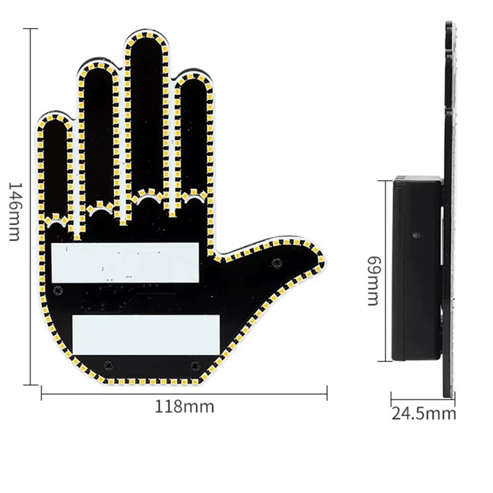Premium LED Finger Car Light