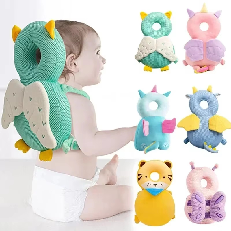 👶 Baby Head Protection Cushion Backpack