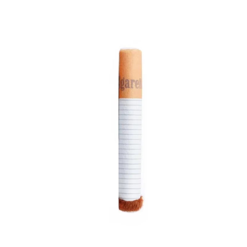 😂 Funny Cigarette Plush Dog Toy