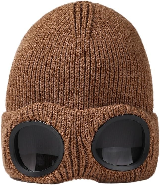 Knitted Goggle Beanie