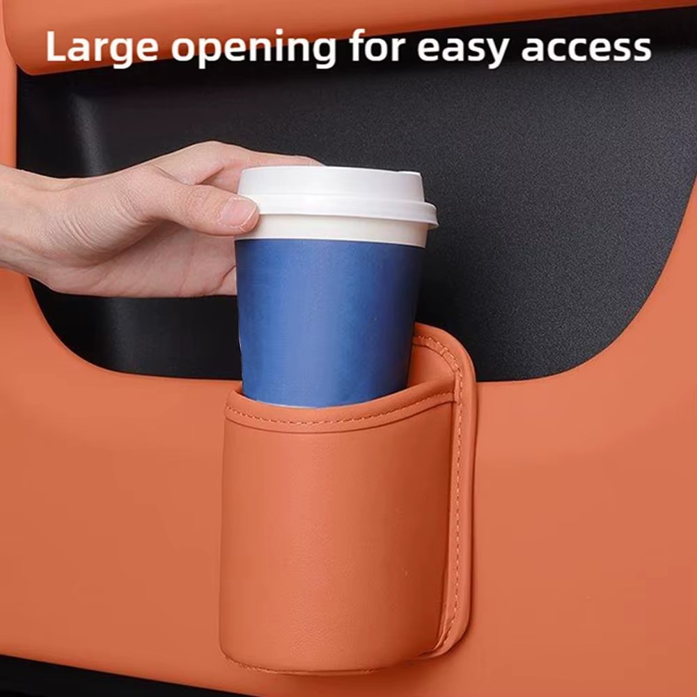 niversal Clip-On Car Cup Holder & Storage Organizer