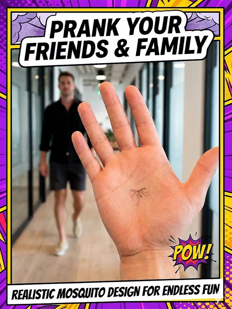 Fake Mosquito Bite Stamp Kit