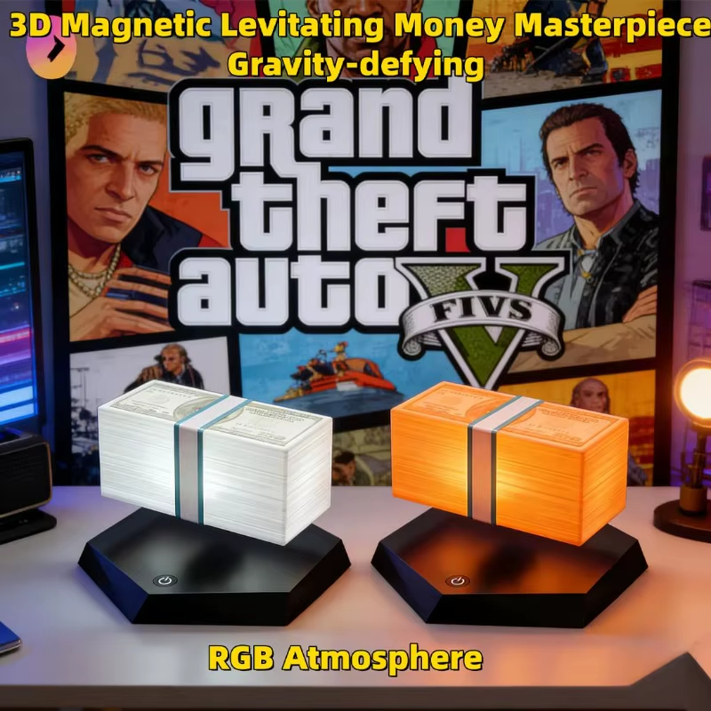 💰 Floating Maglev Money Lamp