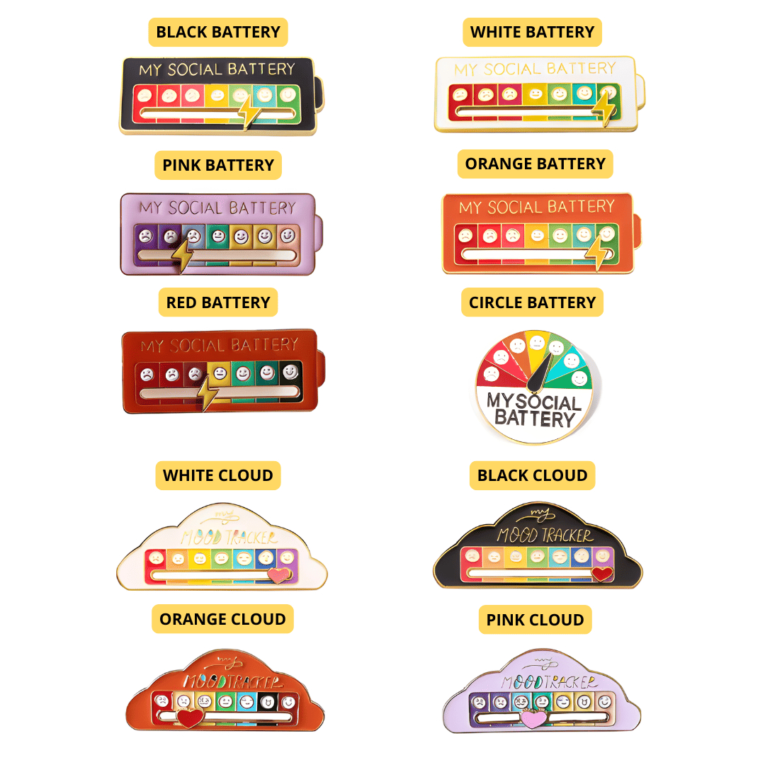 Social Battery Pin – MoodSocial