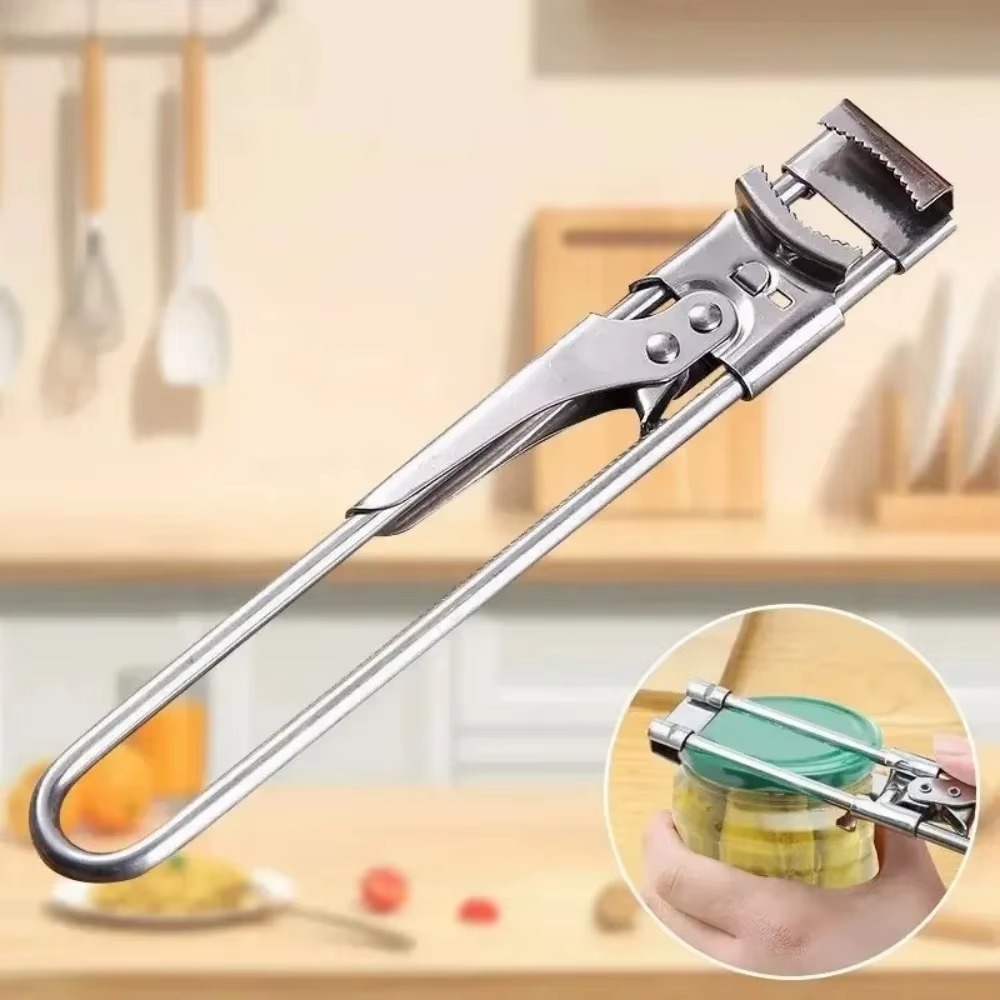 Adjustable Stainless Steel Jar & Bottle Opener