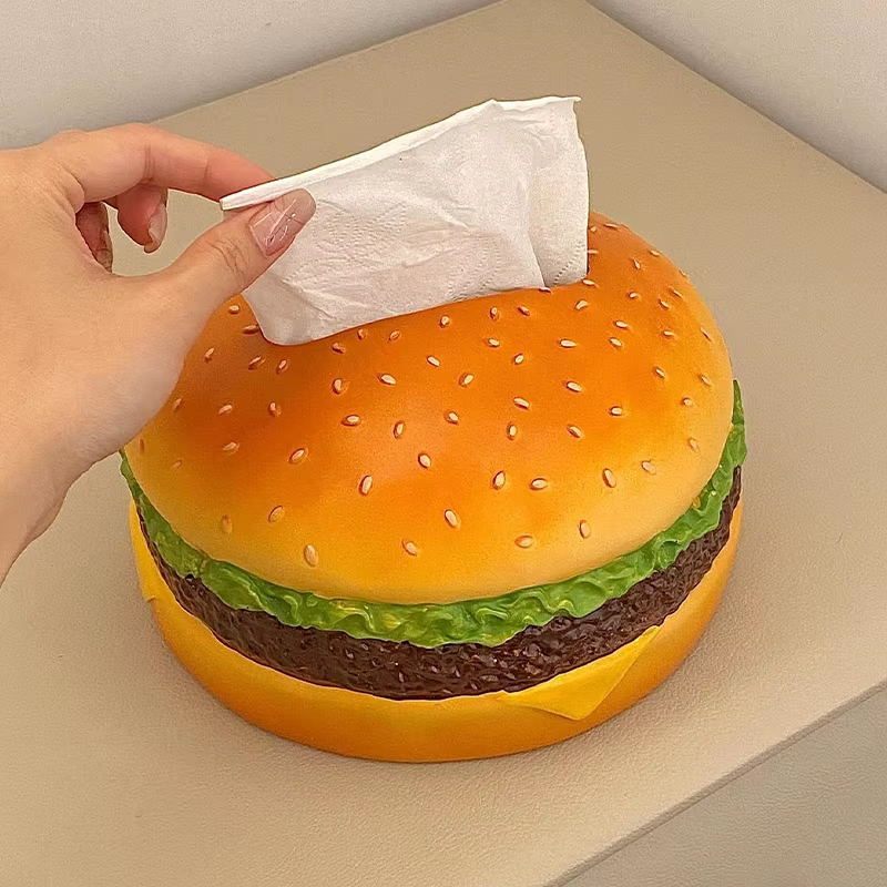 Hamburger Tissue Box Holder