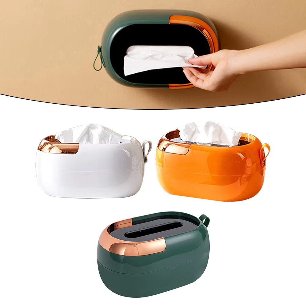 ✨ No-Jam Pull-Out Tissue Box