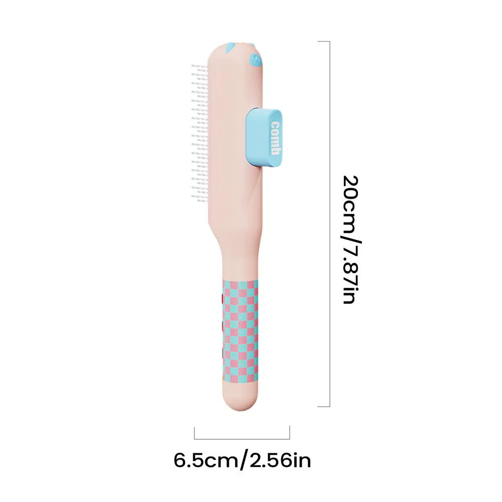 Self-Cleaning Pet Grooming Brush
