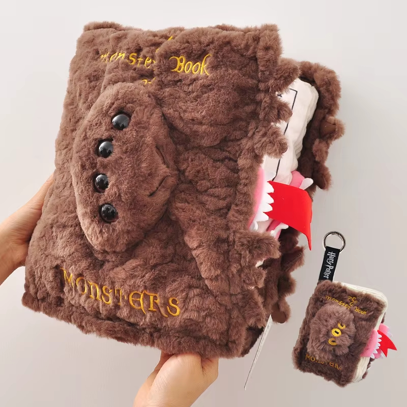 Harry Potter Monster Book of Monsters Plush Keychain & Hug Pillow