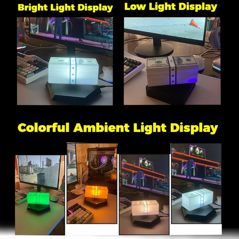 💰 Floating Maglev Money Lamp