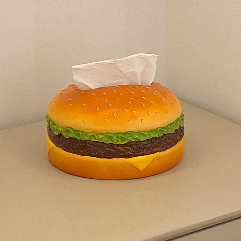 Hamburger Tissue Box Holder