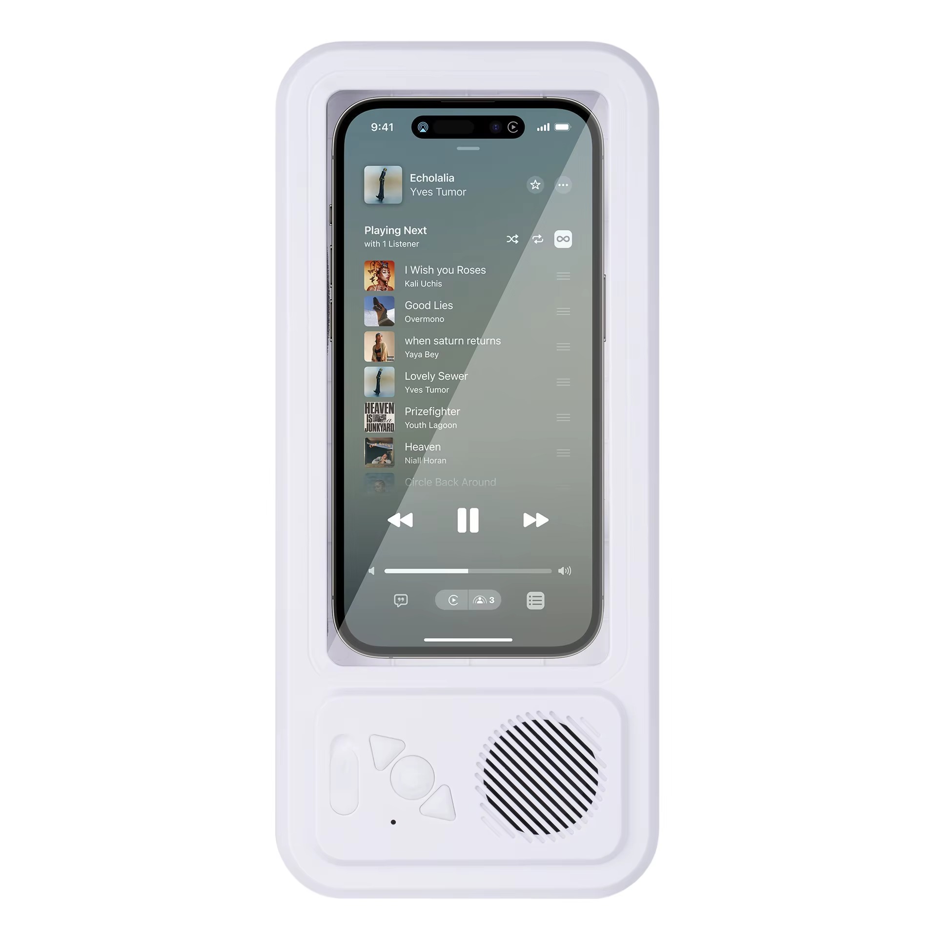 Bluetooth Speaker Waterproof Phone Case